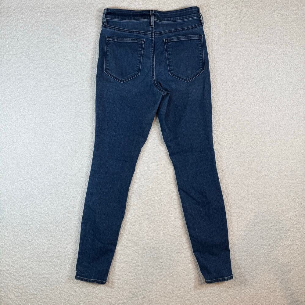 Athleta Jeans Womens 4 Sculptek Ultra Skinny Pants Stretch Denim Medium Wash Mid - Picture 9 of 10